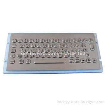 Compact Format IP65 Industry Mini Keyboard for kiosk applic